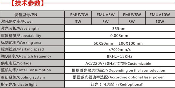 华工大紫外激光打标机