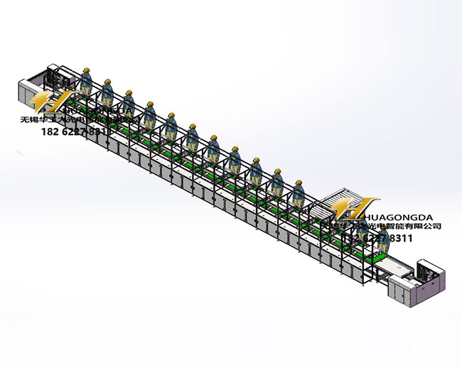 为恒智能逆变器装配生产线