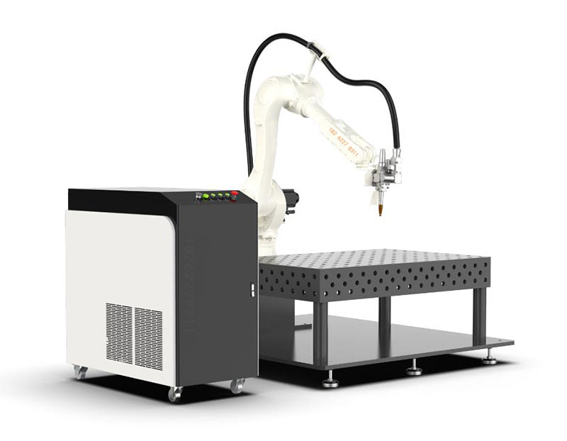 华工大智能激光焊接机器人工作站